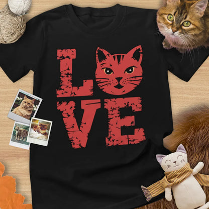 Love Cat - Unisex Softstyle Tee Cat T-Shirt