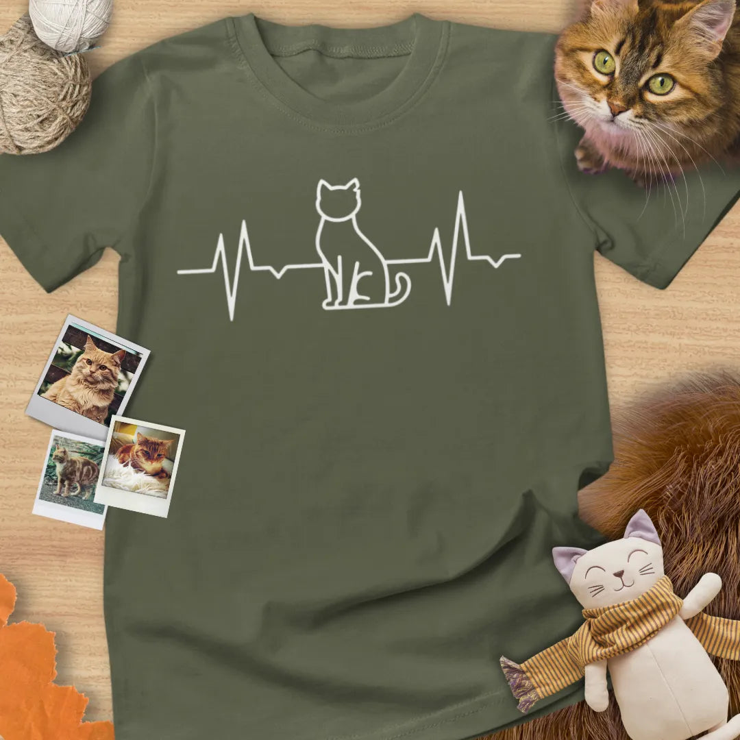 Heartbite - Unisex Softstyle Tee Cat T-Shirt