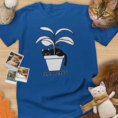 Am A Plant - Unisex Softstyle Tee Cat T-Shirt