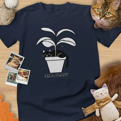 Am A Plant - Unisex Softstyle Tee Cat T-Shirt