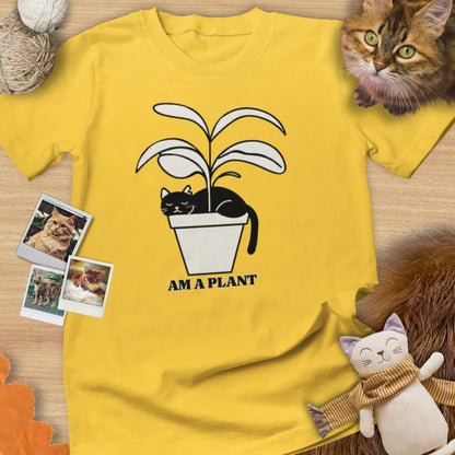 Am A Plant - Unisex Softstyle Tee Cat T-Shirt