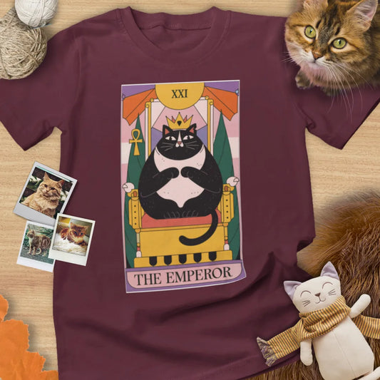 The Emperor - Unisex Softstyle Tee Cat T-Shirt