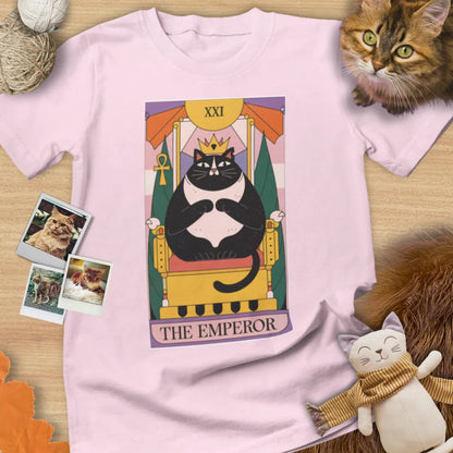 The Emperor - Unisex Softstyle Tee Cat T-Shirt