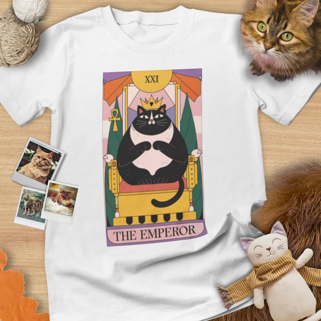 The Emperor - Unisex Softstyle Tee Cat T-Shirt