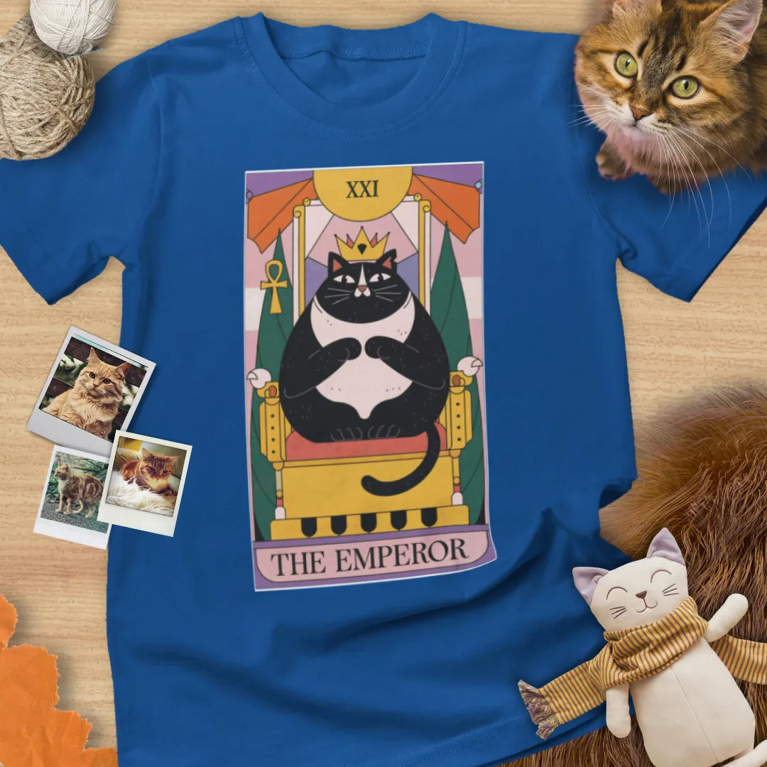 The Emperor - Unisex Softstyle Tee Cat T-Shirt