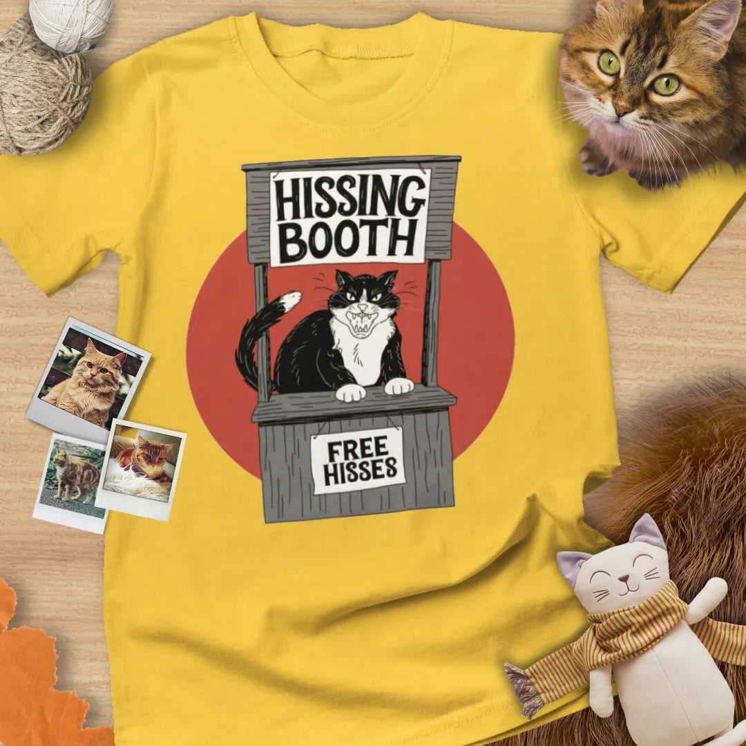 Hissing Booth - Unisex Softstyle Tee Cat T-Shirt