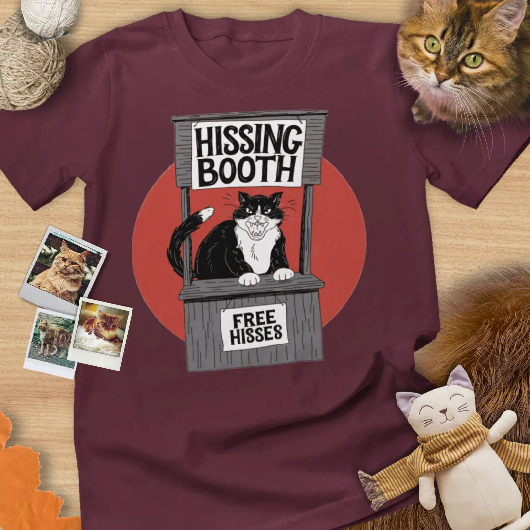 Hissing Booth - Unisex Softstyle Tee Cat T-Shirt