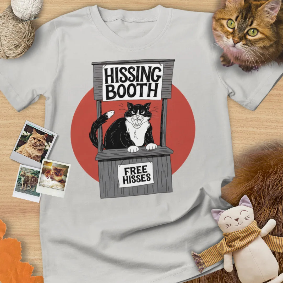 Hissing Booth - Unisex Softstyle Tee Cat T-Shirt