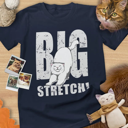 Big Stretch - Unisex Softstyle Tee Cat T-Shirt