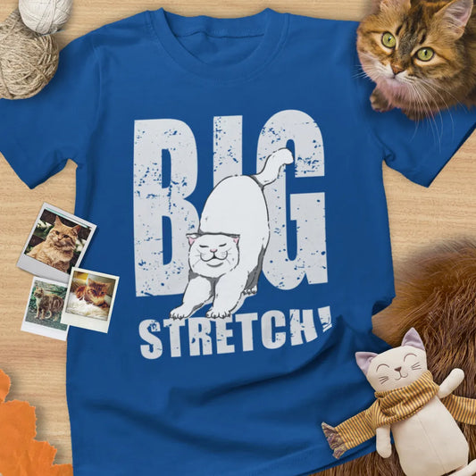 Big Stretch - Unisex Softstyle Tee Cat T-Shirt