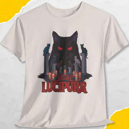 Lucipurr - Unisex Softstyle Tee Cat T-Shirt