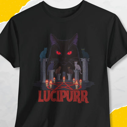 Lucipurr - Unisex Softstyle Tee Cat T-Shirt