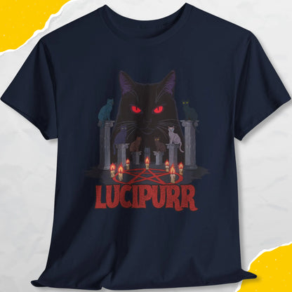 Lucipurr - Unisex Softstyle Tee Cat T-Shirt