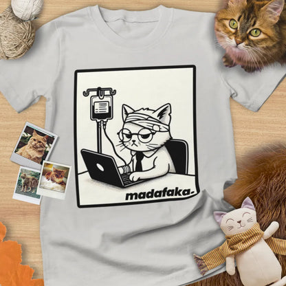 Madafaka - Unisex Softstyle Tee Cat T-Shirt