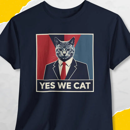 Yes We Cat - Unisex Softstyle Tee Cat T-Shirt