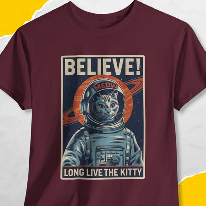 Believe! Long Live The Kitty - Unisex Softstyle Tee Cat T-Shirt