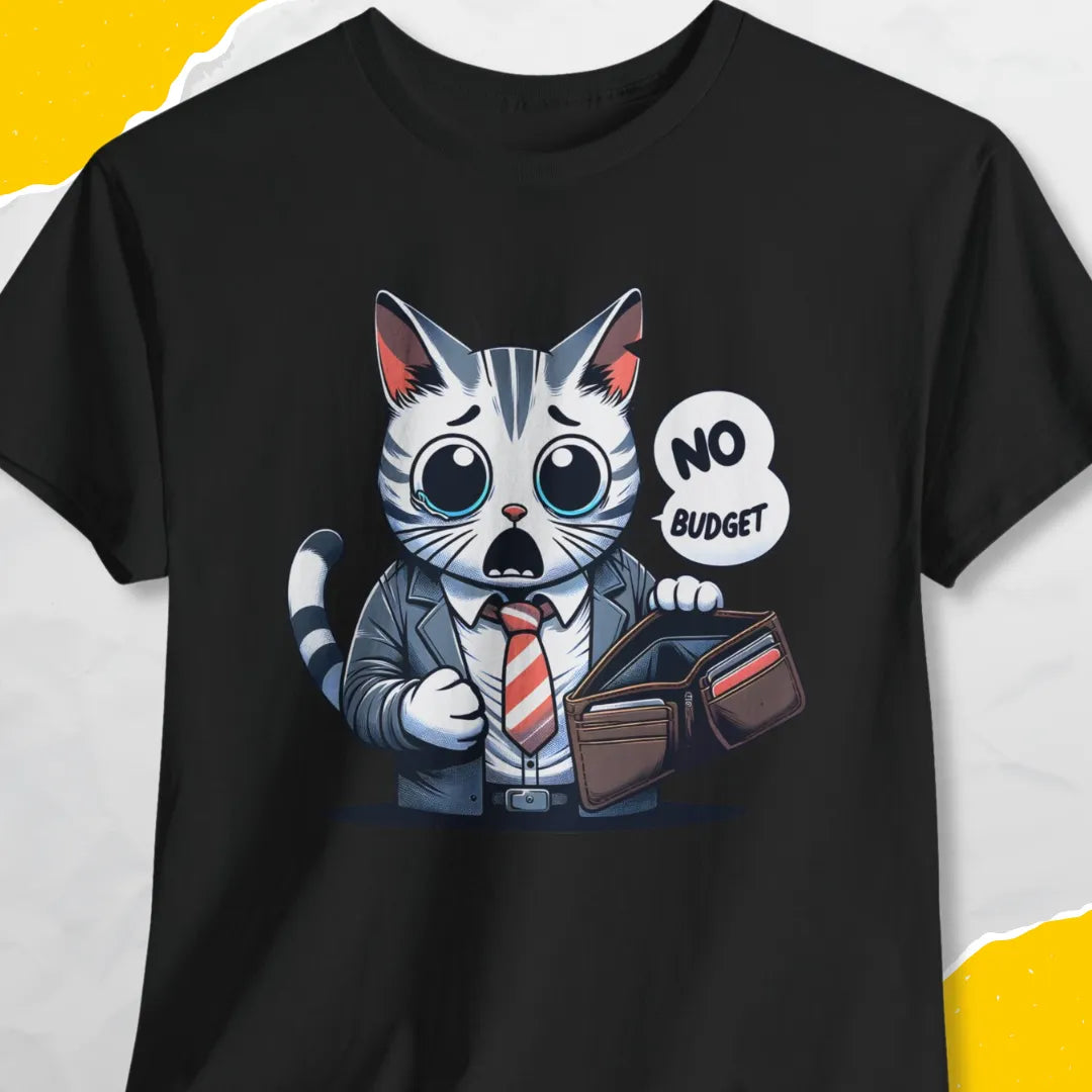 No Budget - Unisex Softstyle T-Shirt Cat Lovers