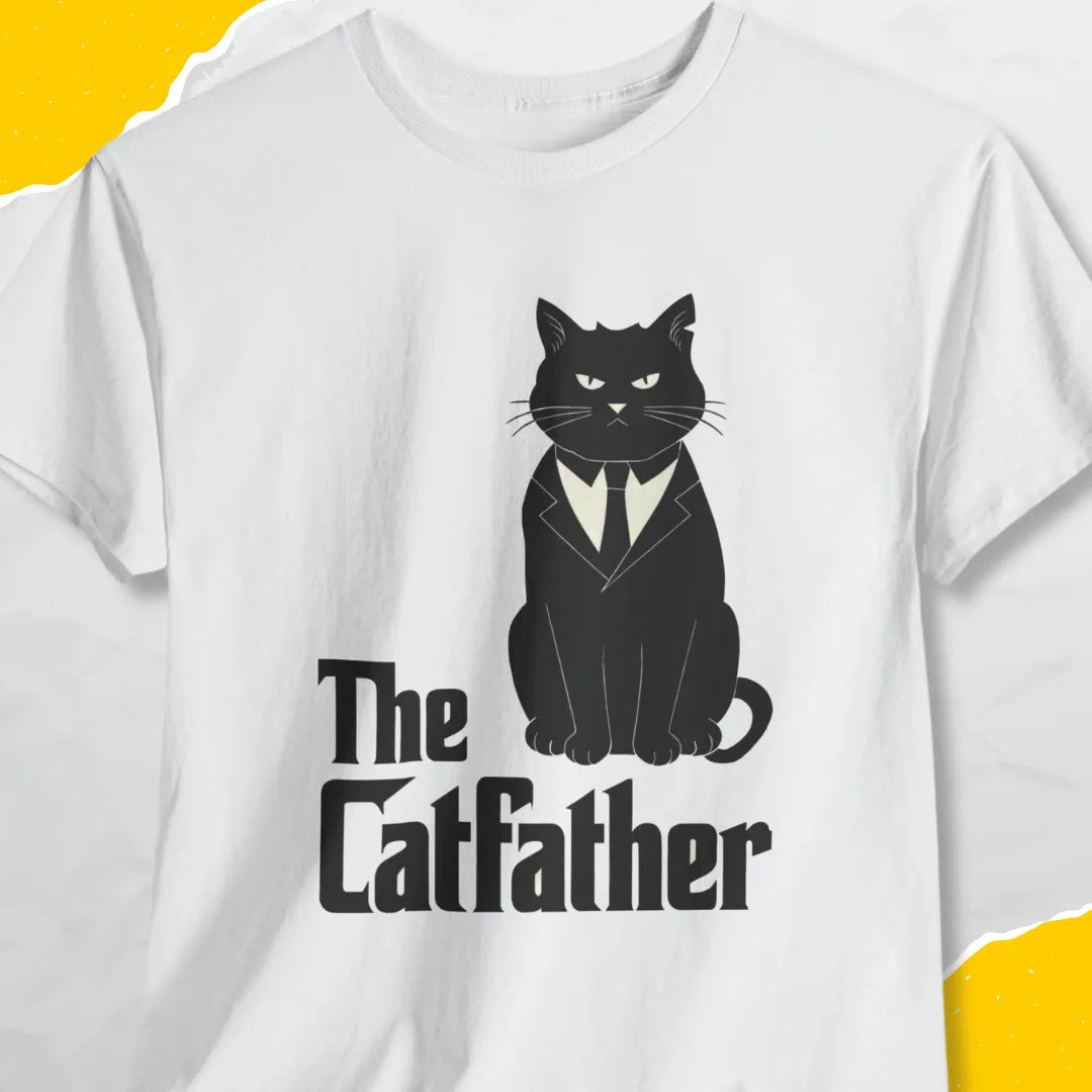 The Catfather - Unisex Softstyle Tee Cat T-Shirt