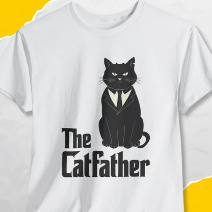 The Catfather - Unisex Softstyle Tee Cat T-Shirt