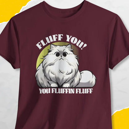 Fluff You! You Fluffin Fluff! - Unisex Softstyle Tee Cat T-Shirt