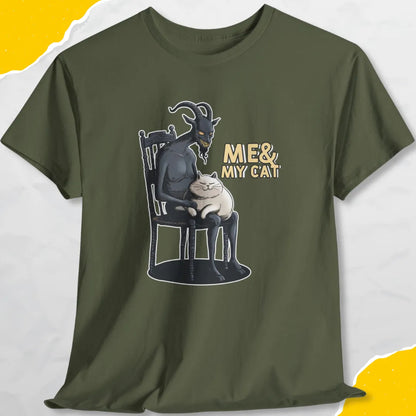 Me & My Cat - Unisex Softstyle Tee Cat T-Shirt