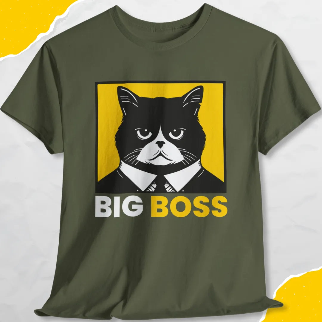 Big Boss - Unisex Softstyle Tee Cat T-Shirt