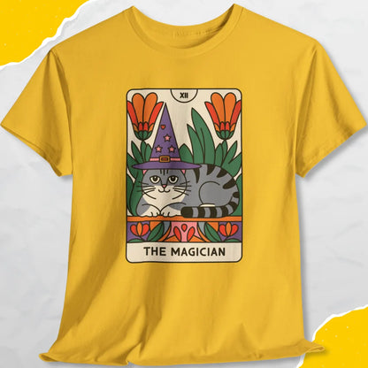 The Magician - Unisex Softstyle Tee Cat T-Shirt