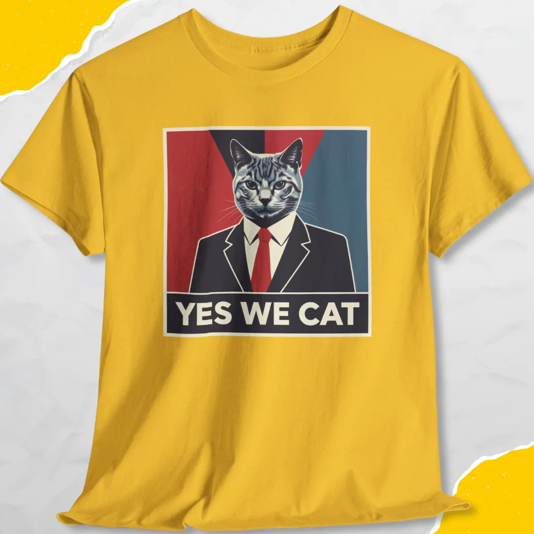 Yes We Cat - Unisex Softstyle Tee Cat T-Shirt