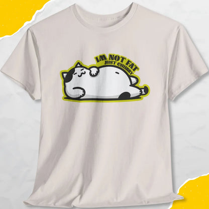 I'm Not Fat Just Chubby - Unisex Softstyle Tee Cat T-Shirt