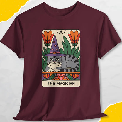 The Magician - Unisex Softstyle Tee Cat T-Shirt