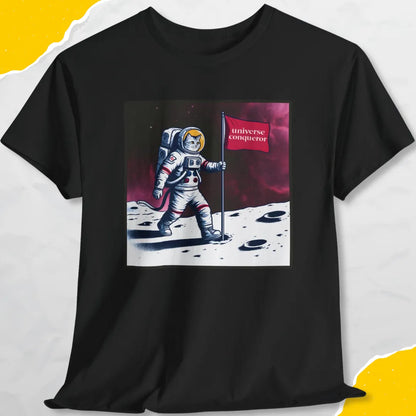 Universe Conqueror - Unisex Softstyle Tee Cat T-Shirt