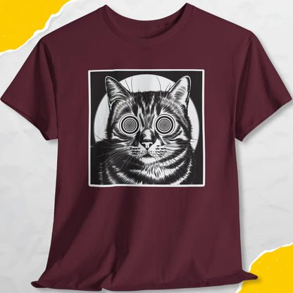 Cat Hypnotize - Unisex Softstyle Tee Cat T-Shirt