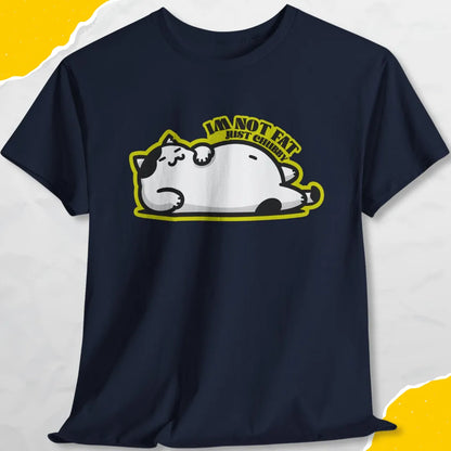 I'm Not Fat Just Chubby - Unisex Softstyle Tee Cat T-Shirt