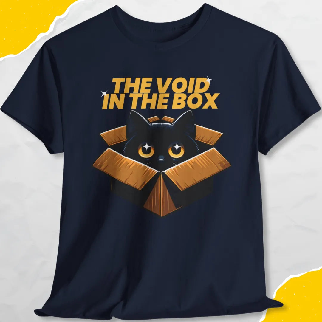 The Void In The Dark - Unisex Softstyle Tee Cat T-Shirt