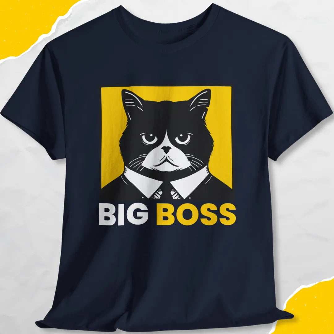 Big Boss - Unisex Softstyle Tee Cat T-Shirt