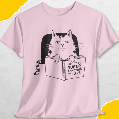 How To Be Annoying and Cute - Unisex Softstyle Tee Cat T-Shirt