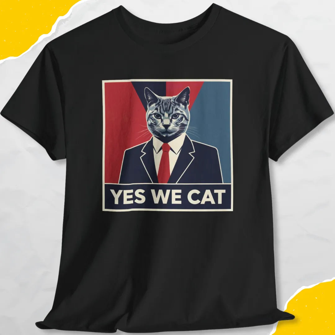 Yes We Cat - Unisex Softstyle Tee Cat T-Shirt