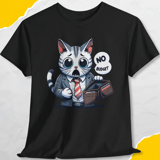 No Budget - Unisex Softstyle T-Shirt Cat Lovers