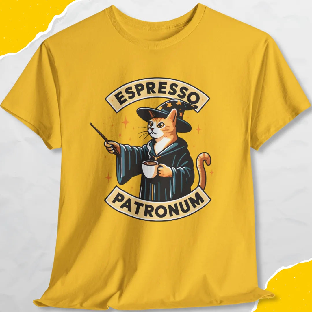 Espresso Patronum - Unisex Softstyle Tee Cat T-Shirt