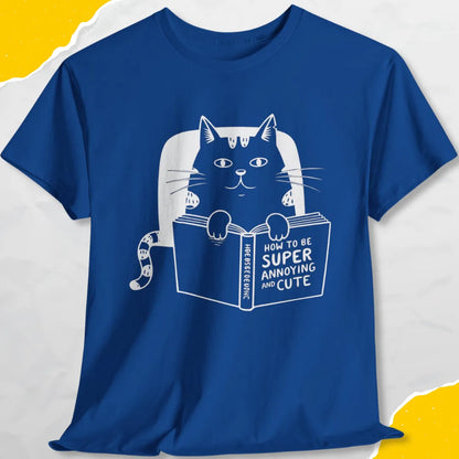 How To Be Annoying and Cute - Unisex Softstyle Tee Cat T-Shirt