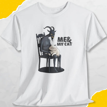 Me & My Cat - Unisex Softstyle Tee Cat T-Shirt