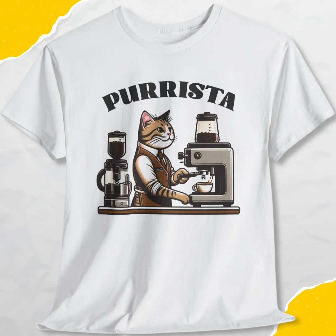 Purrista - Unisex Softstyle Tee Cat T-Shirt