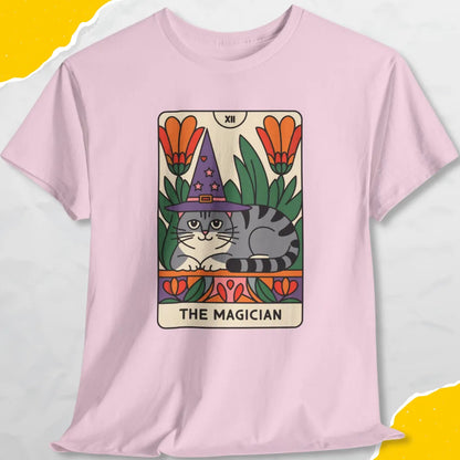 The Magician - Unisex Softstyle Tee Cat T-Shirt