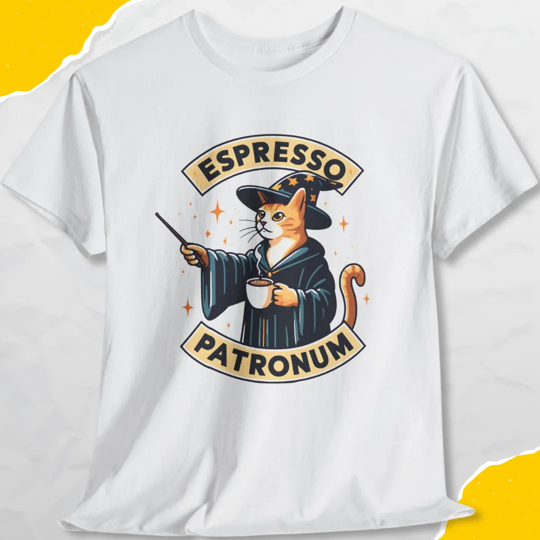 Espresso Patronum - Unisex Softstyle Tee Cat T-Shirt