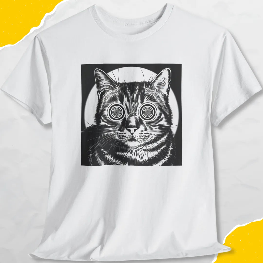 Cat Hypnotize - Unisex Softstyle Tee Cat T-Shirt