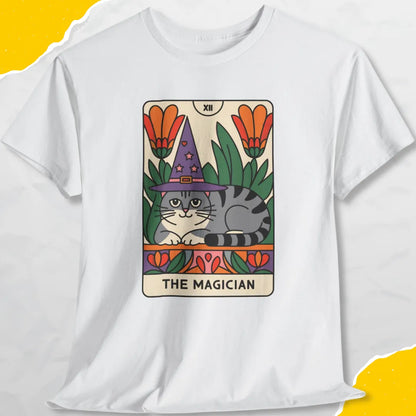 The Magician - Unisex Softstyle Tee Cat T-Shirt