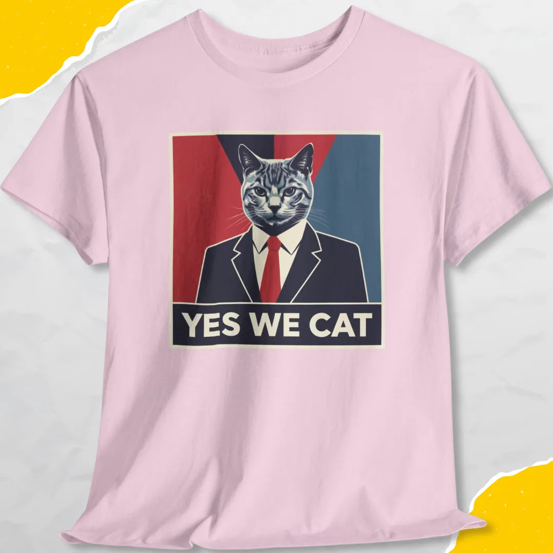 Yes We Cat - Unisex Softstyle Tee Cat T-Shirt