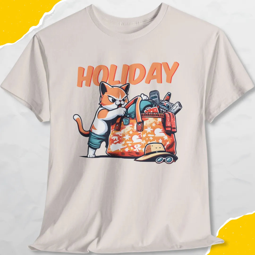 Holiday - Unisex Softstyle Tee Cat T-Shirt