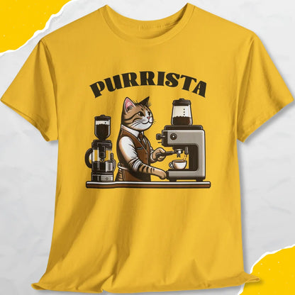 Purrista - Unisex Softstyle Tee Cat T-Shirt