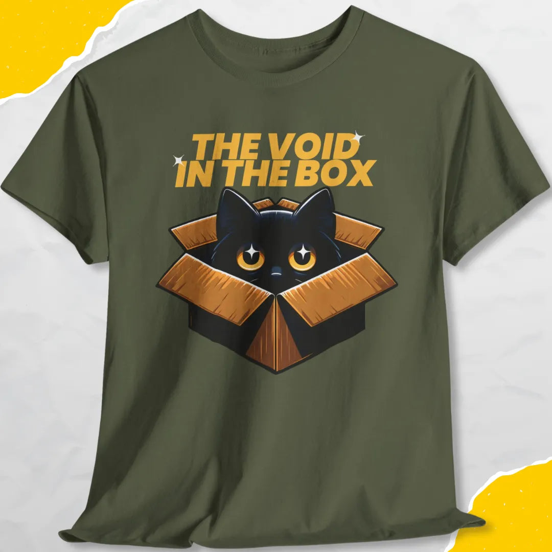 The Void In The Dark - Unisex Softstyle Tee Cat T-Shirt